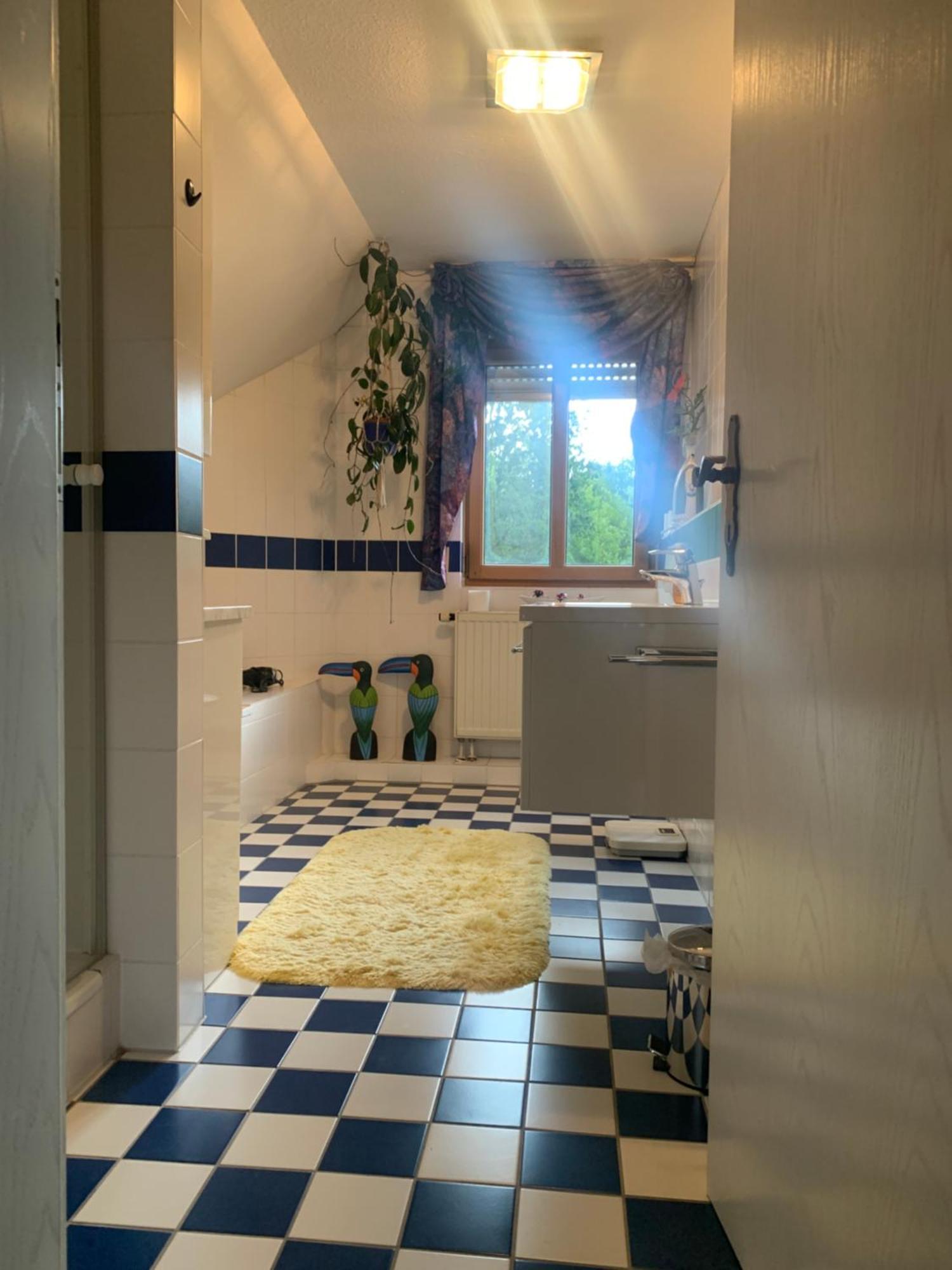 Sonniges Dachzimmer Feucht Esterno foto
