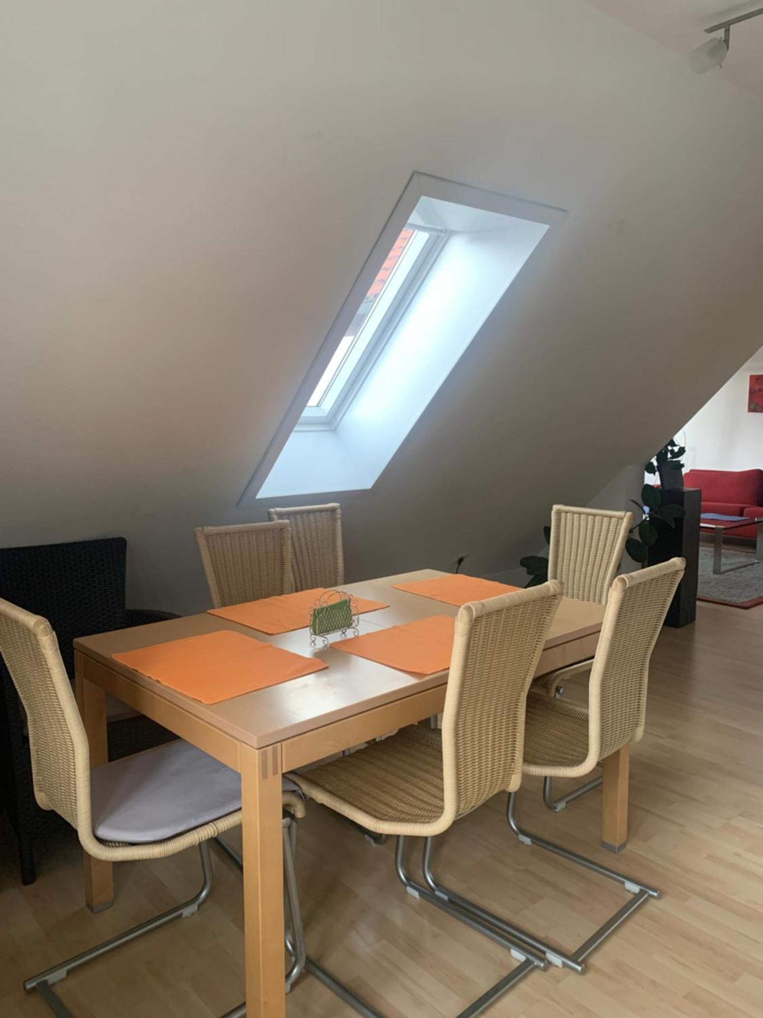 Sonniges Dachzimmer Feucht Esterno foto